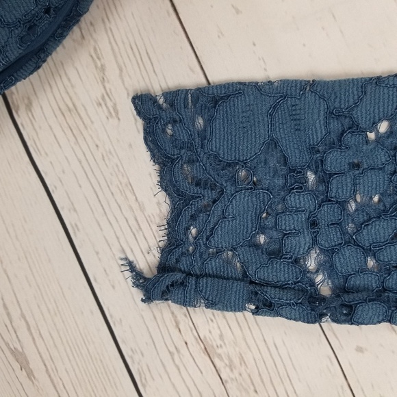 Kimchi Blue Womens Blue Romper - Picture 3 of 7